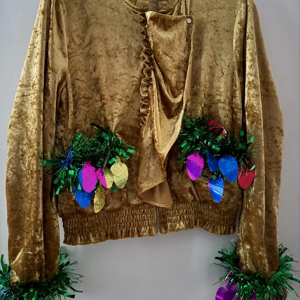 Cache Gold Velvet Jacket - Picture 5 of 5